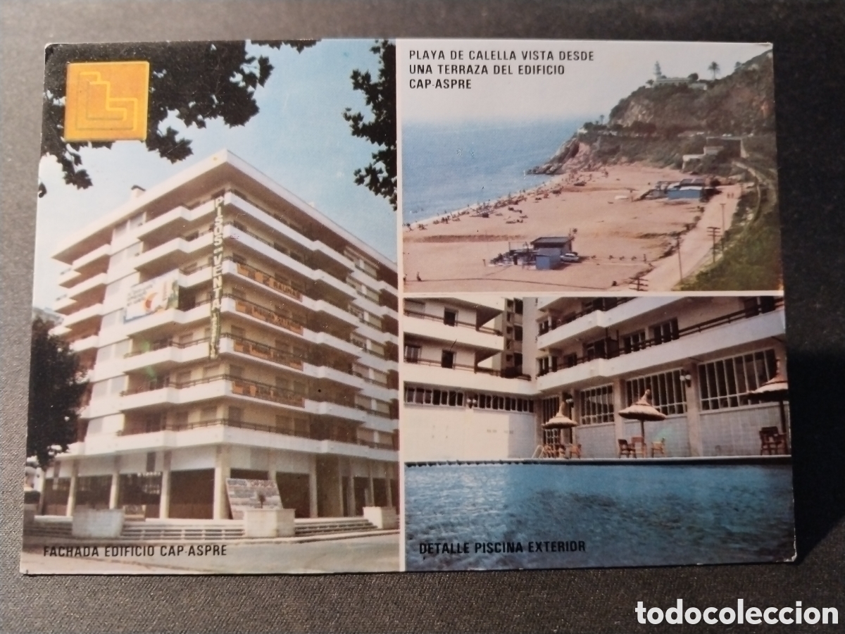 Postales: Postal de Calella de la Costa. Edificio Cap-Aspre - Foto 1