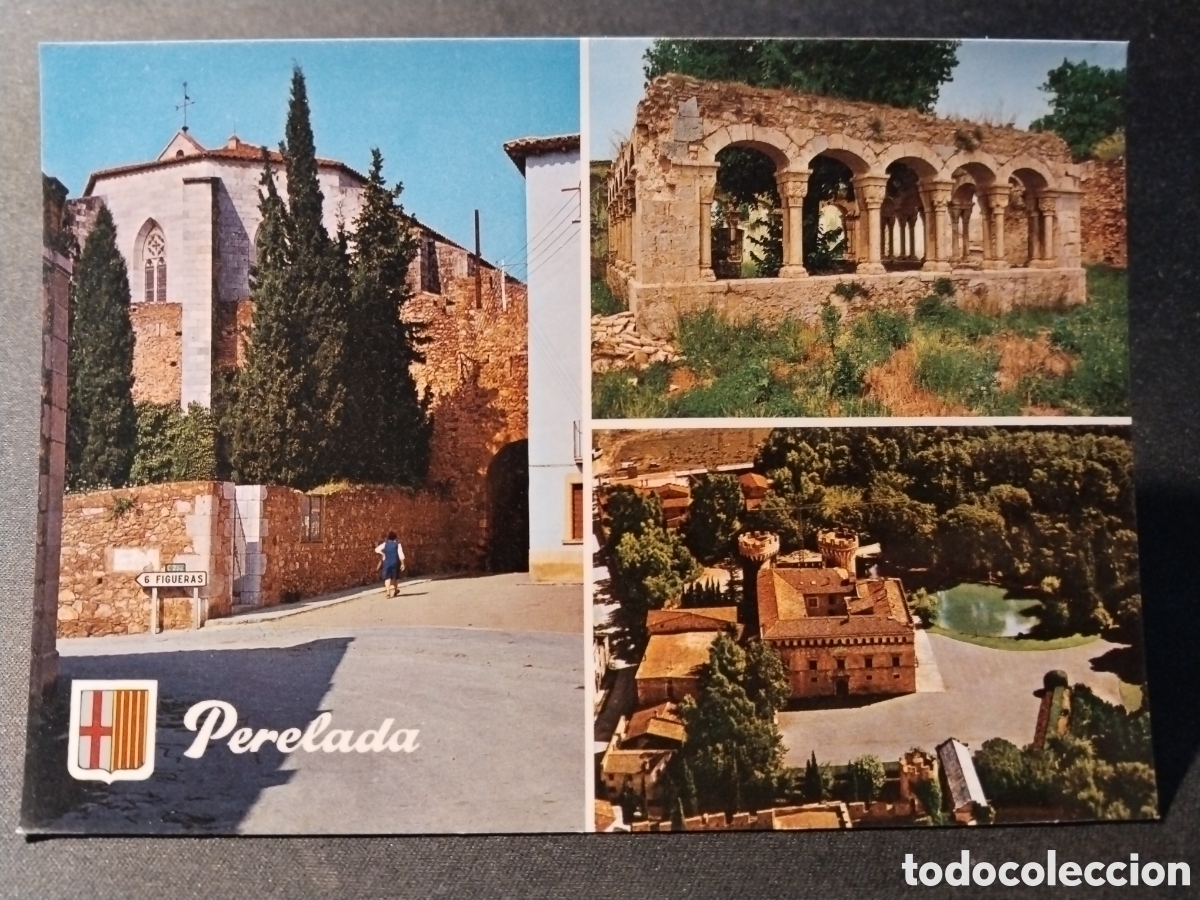 Postales: Postal de Perelada. Gerona. Varios Aspectos - Foto 1