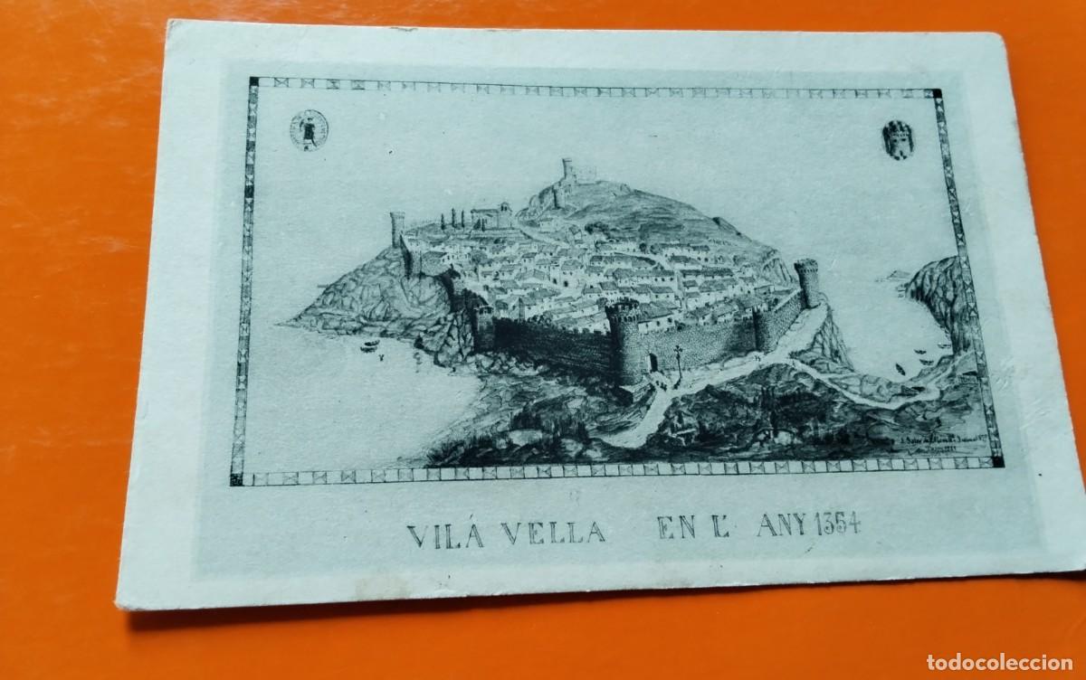 Postales: TOSSA DE MAR , POSTAL ANTIGUA , BLANCO Y NEGRO - Foto 1