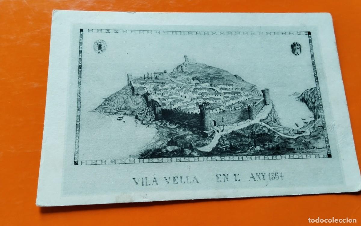 Postales: TOSSA DE MAR , POSTAL ANTIGUA , BLANCO Y NEGRO - Foto 2