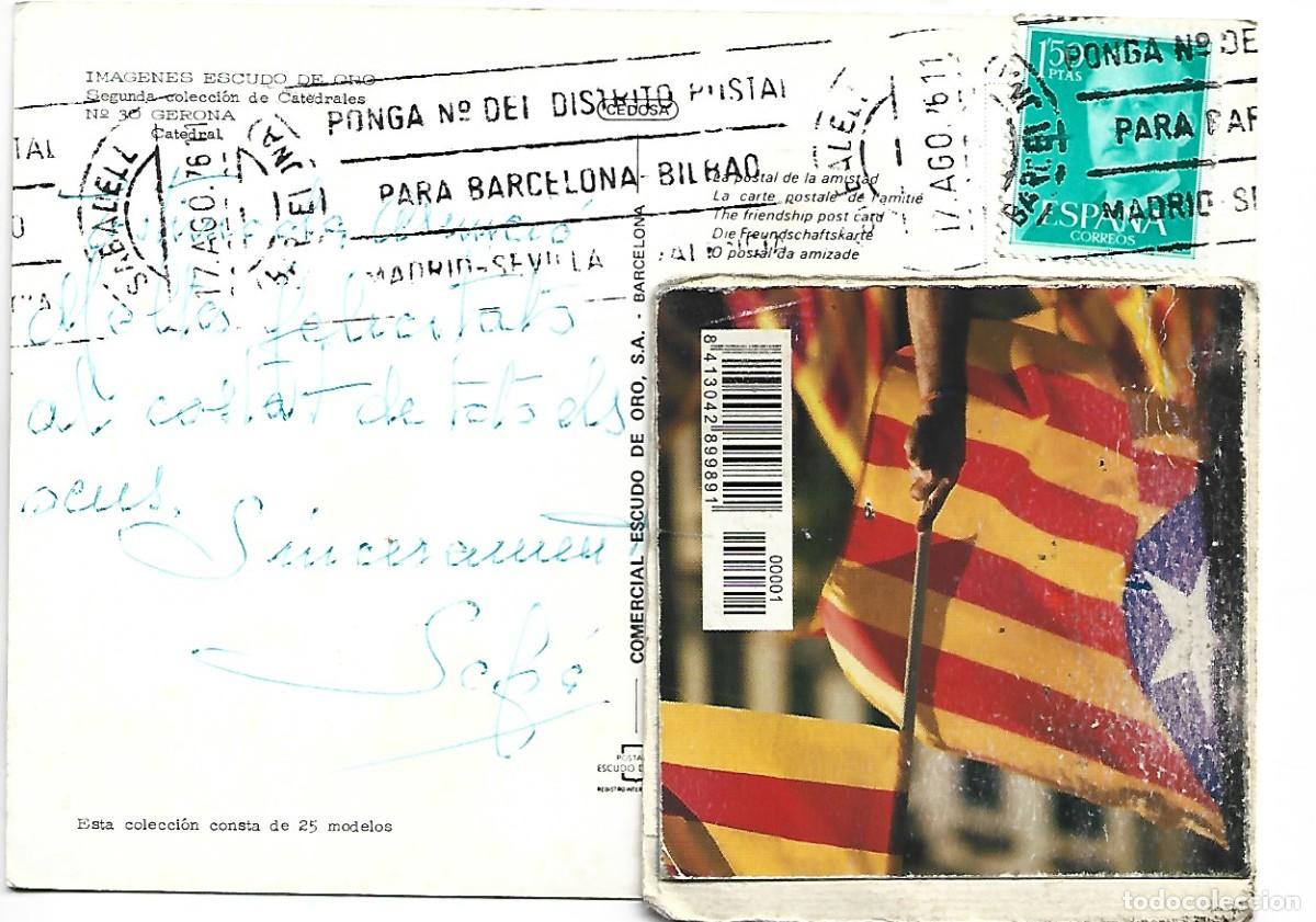 Postales: CATEDRAL.- GERONA... - Foto 2