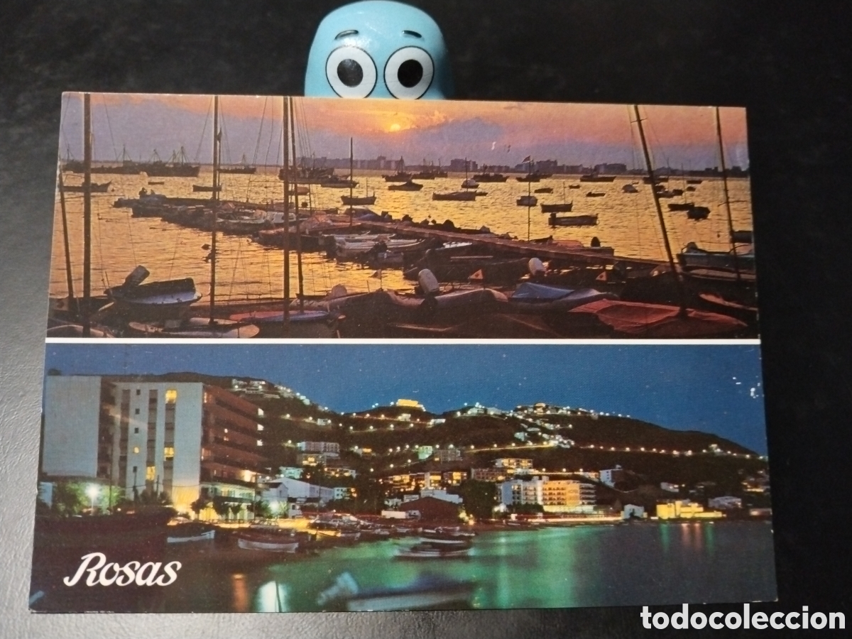 Postales: Postal de Rosas Costa Brava - Foto 1