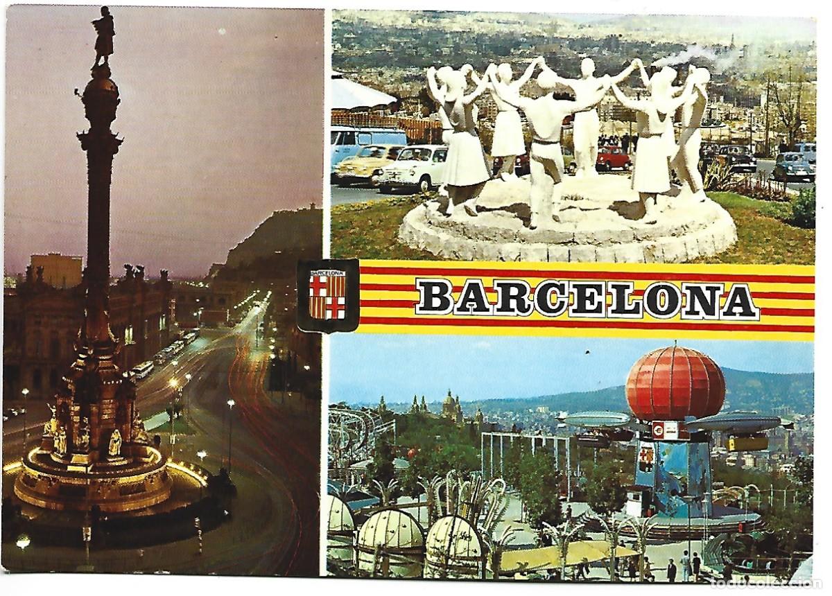 Postales: MONUMENTO A CRISTOBAL COLON.- BARCELONA - Foto 1