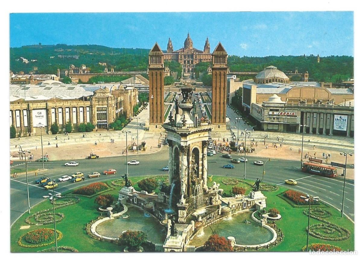 Postales: PLAZA DE ESPA&Ntilde;A.- BARCELONA - Foto 1