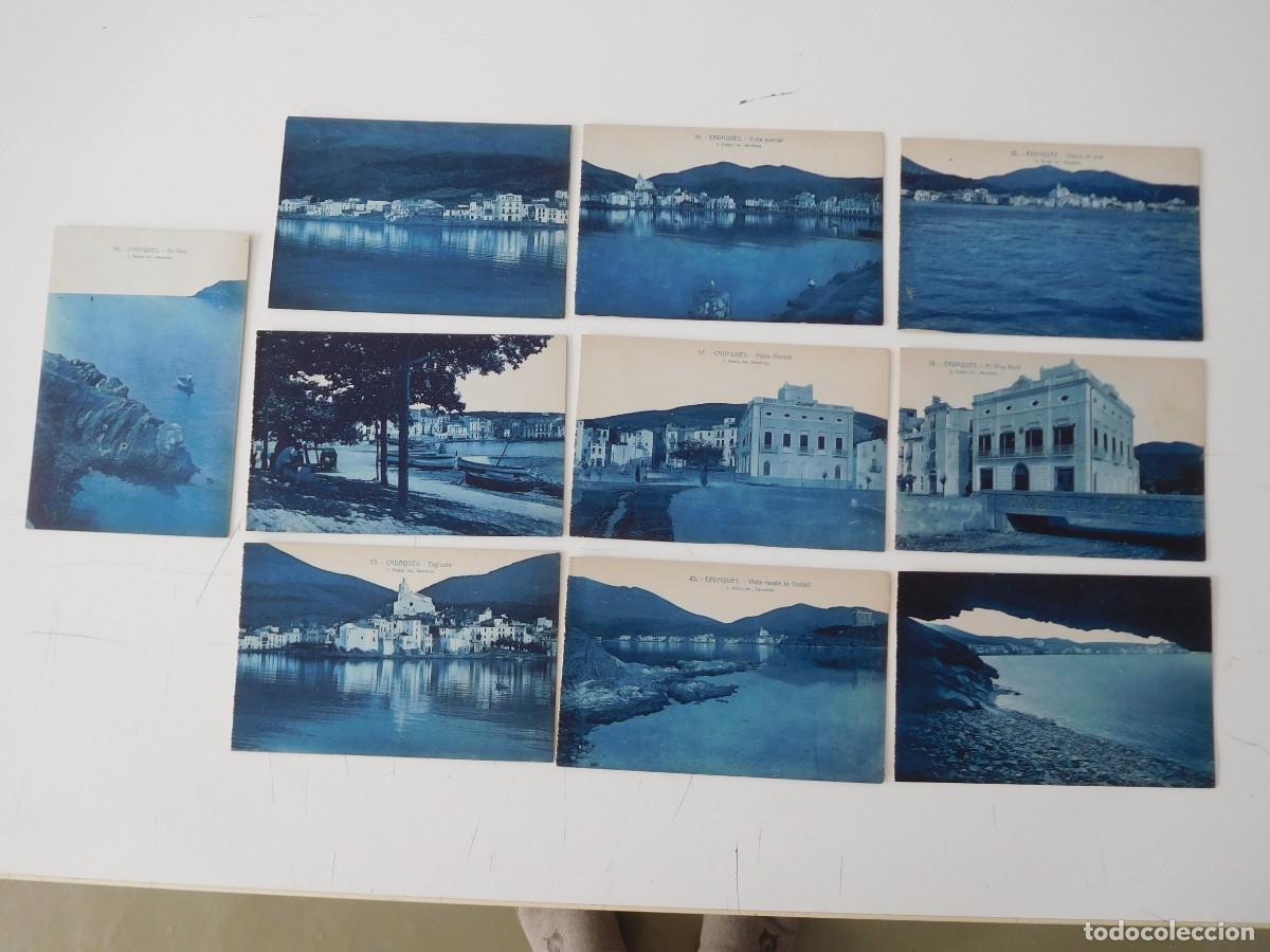 Postales: Lote de 10 Postales antiguas de Cadaques - Foto 1