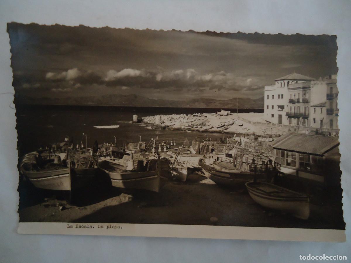 Postales: POSTAL DE LA ESCALA, LA PLAYA. PP -11 - Foto 1