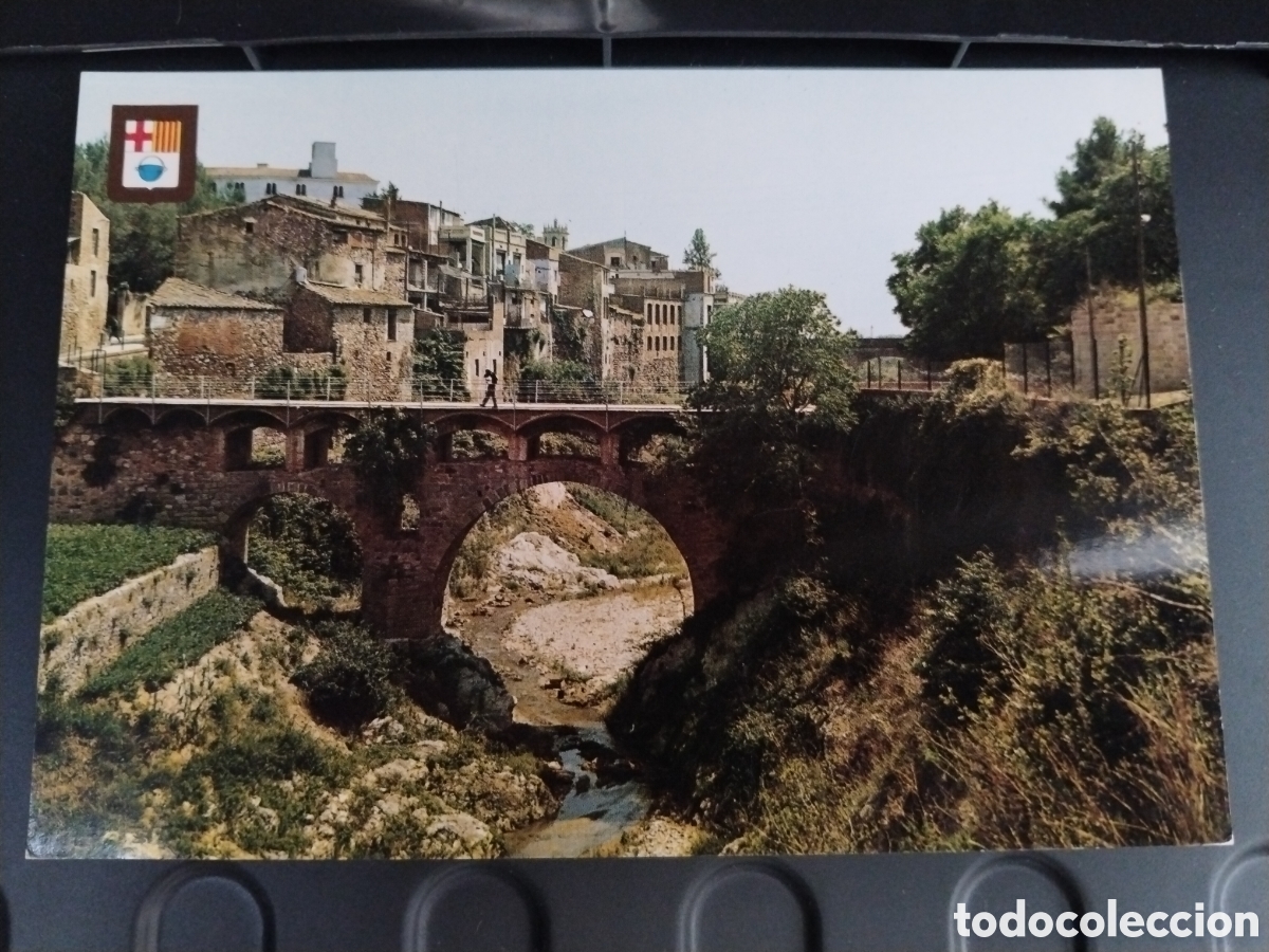 Postales: Postal de Caldes de Montbui. Puente Romano - Foto 1