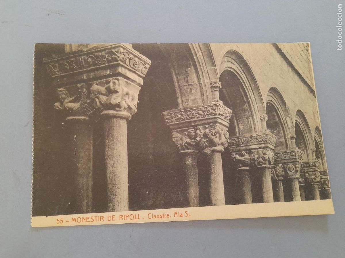 Postales: postal monasterio de ripoll - 55 - claustre. ala s., sin circular - Foto 1