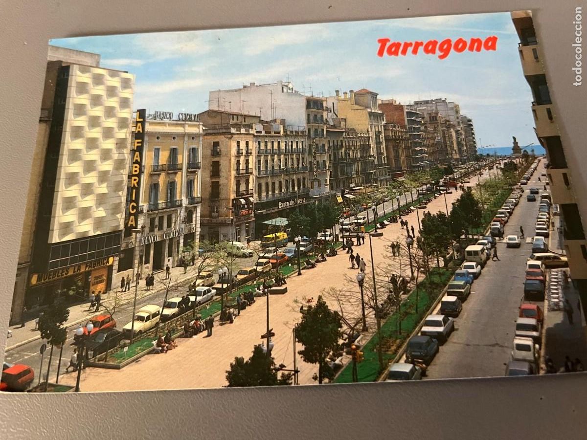 Postales: Tarragona 19 Rambla Nova Raymond escrita - Foto 1
