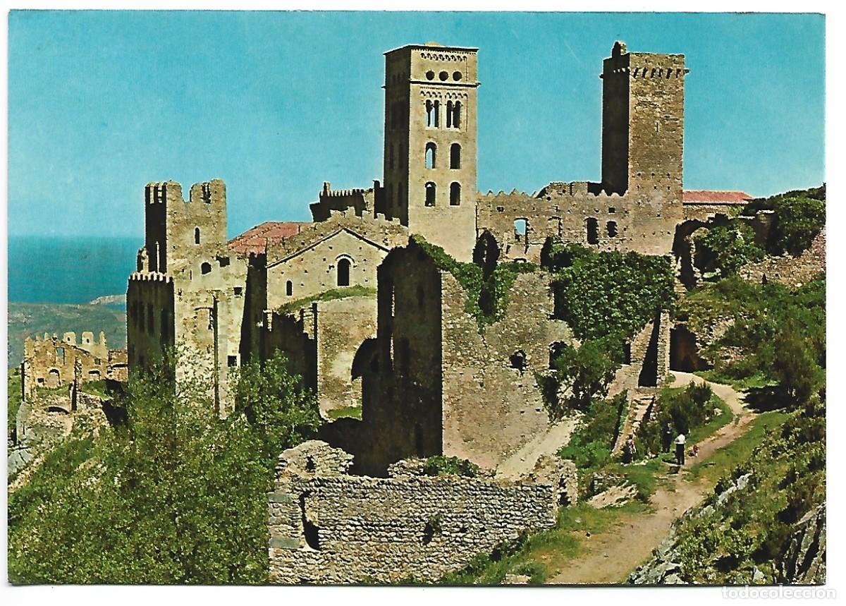 Postales: MONASTERIO DE SAN PEDRO DE RODA / GIRONA - Foto 1