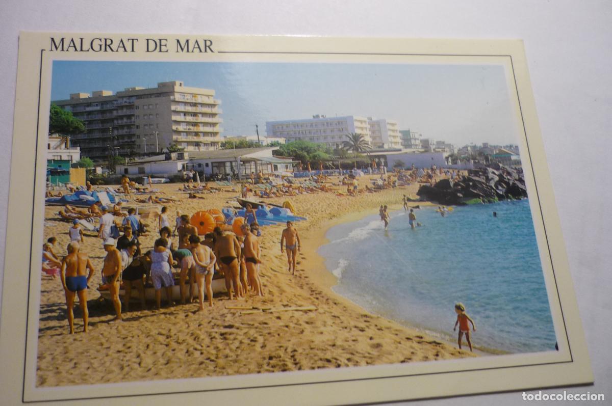 Postales: postal malgrat de mar ,.playa - Foto 1