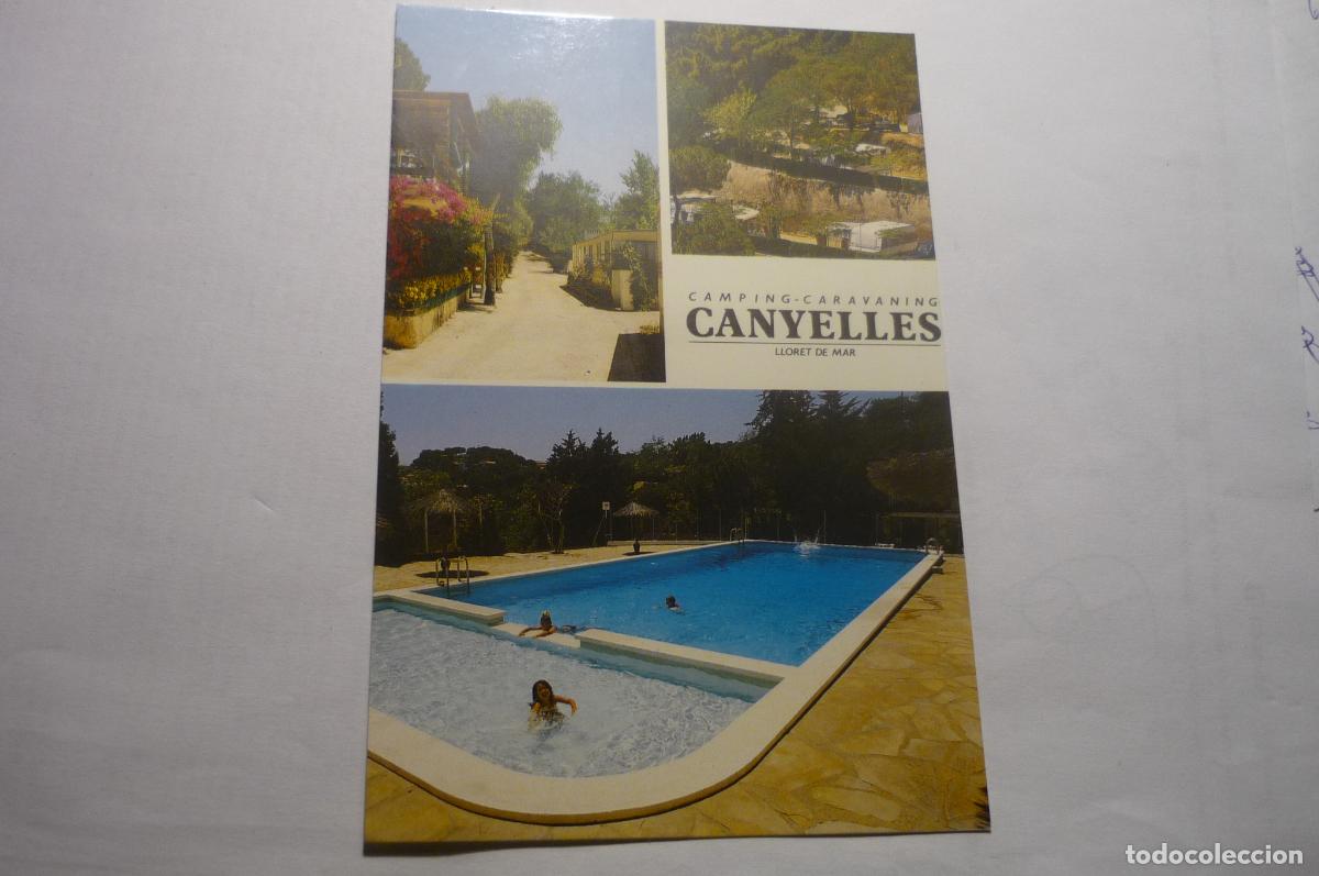 Postales: postal camping canyelles lloret de mar - Foto 1
