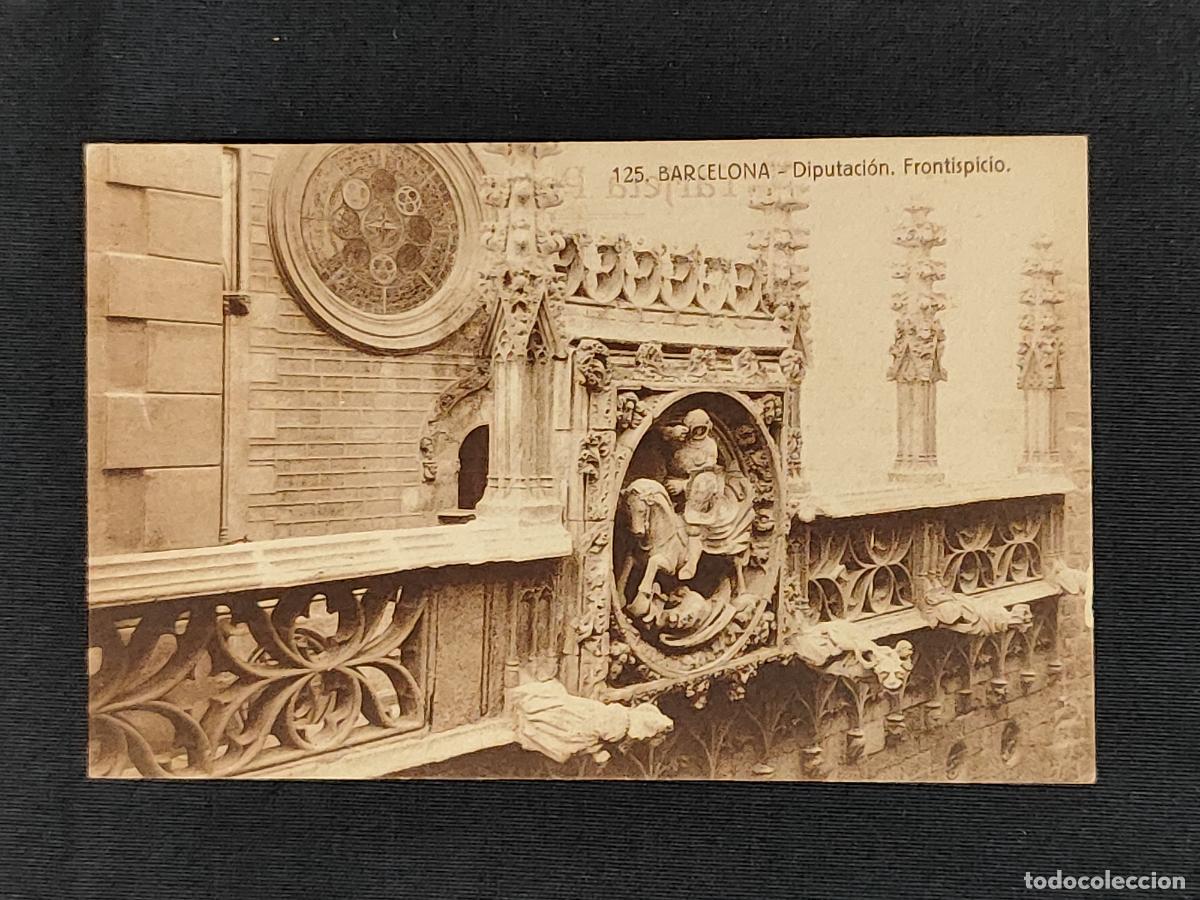 Postales: POSTAL - BARCELONA - DIPUTACION FRONTISPICIO - - Foto 1