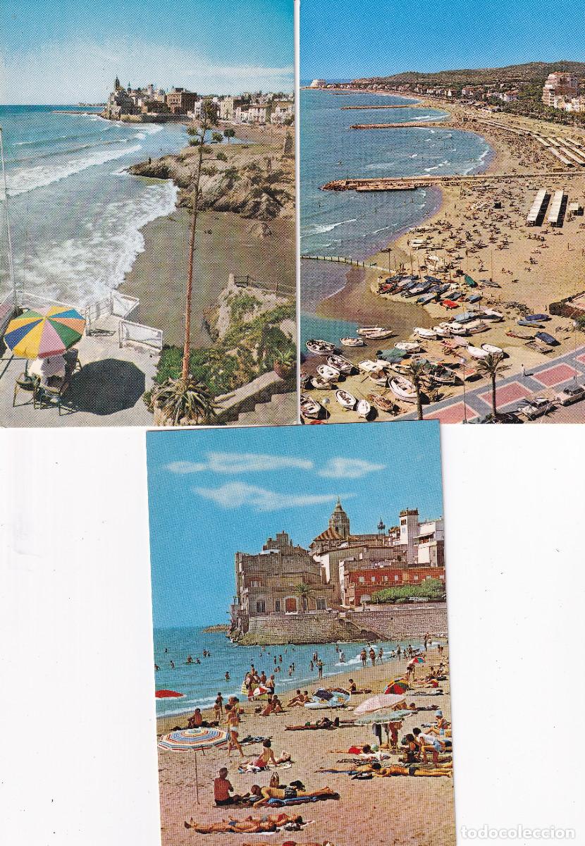 Postales: LOTE POSTALES DE SITGES - Foto 1