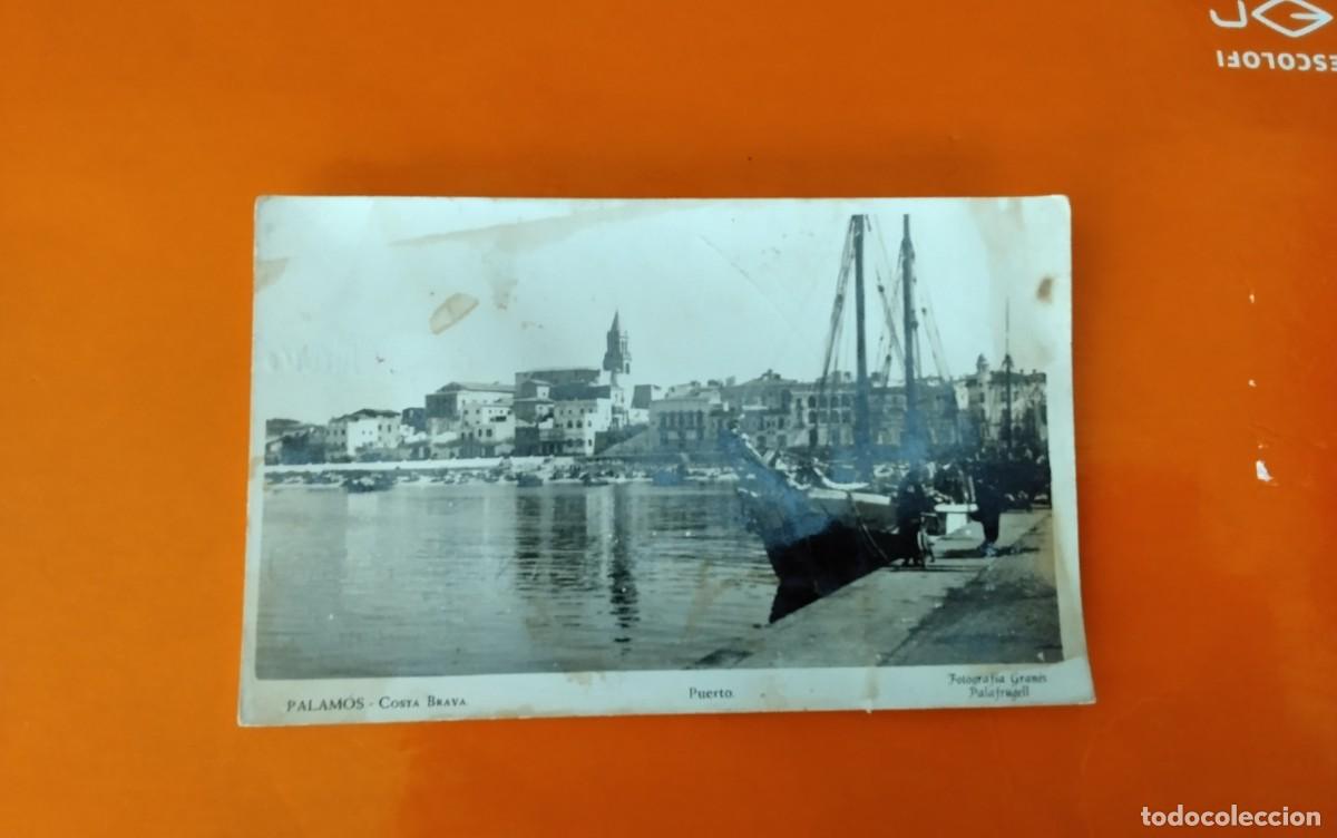 Postales: PALAMOS , POSTAL ANTIGUA , BLANCO Y NEGRO - Foto 1