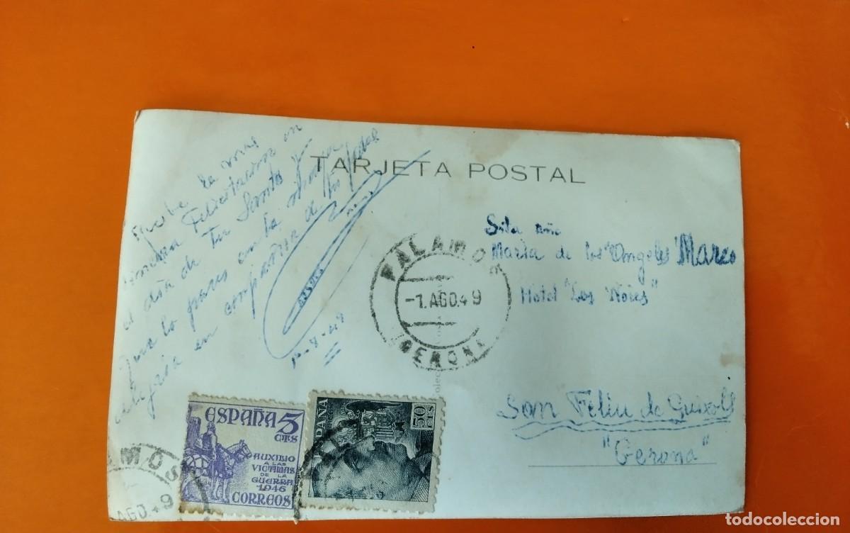 Postales: PALAMOS , POSTAL ANTIGUA , BLANCO Y NEGRO - Foto 3