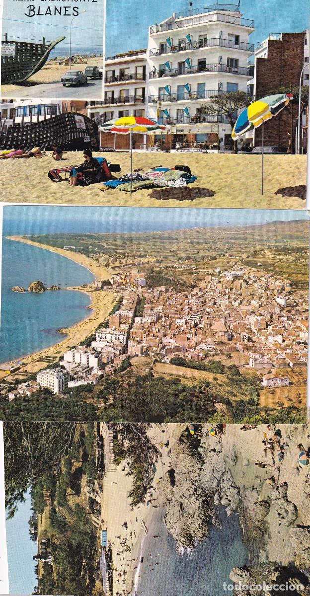 Postales: BLANES LOTE TRES POSTALES - Foto 1