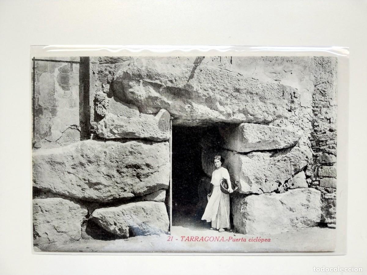 Postales: 21-Tarragona. Puerta cicl&oacute;pea. - Foto 1