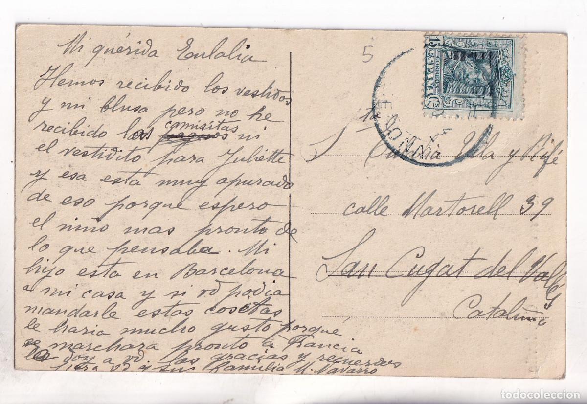 Postales: POSTAL. 44. RIBES. EFECTE DE NUVOLS DESDE CAPDEVILA. GIRONA - Foto 2