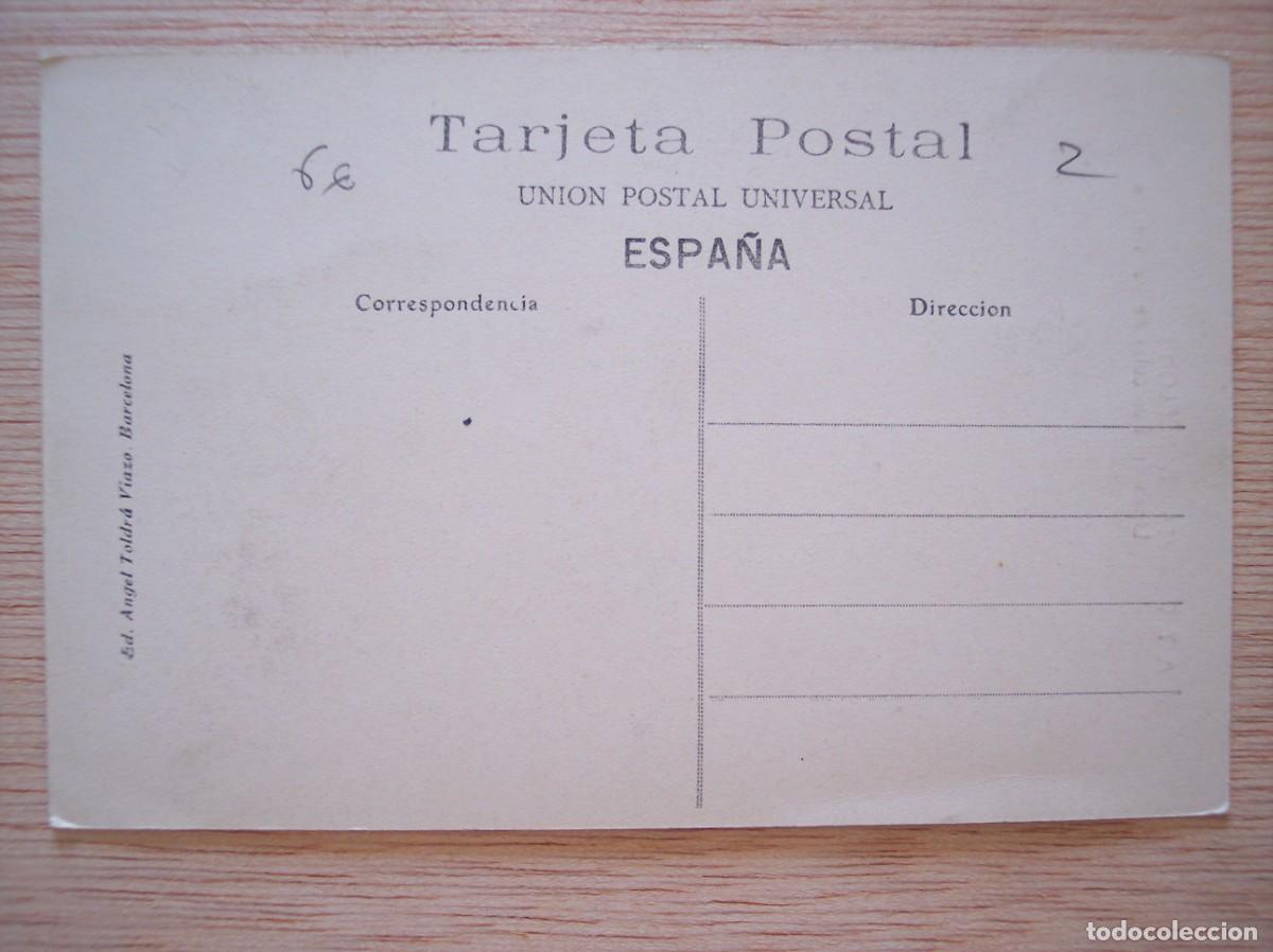 Postales: POSTAL BARCELONA LINEA DEL FUNICULAR DE VALLVIDERA - Foto 2