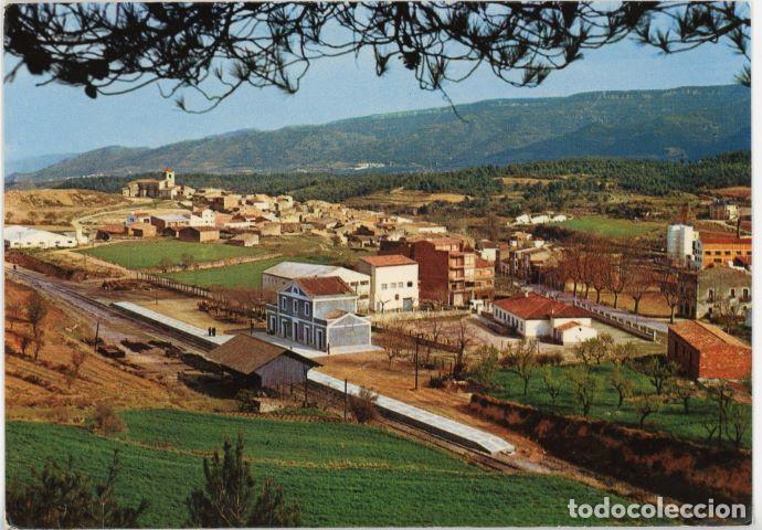Postcards: m10953 vimbodi panoramica de la vila al fons bosc de poblet 1973 chinchilla n&ordm;3 sc