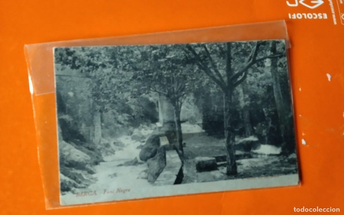 Postales: BERGA , POSTAL ANTIGUA , BLANCO Y NEGRO - Foto 1