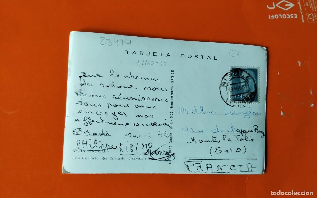 Postales: VENDRELL , POSTAL ANTIGUA , BLANCO Y NEGRO - Foto 3