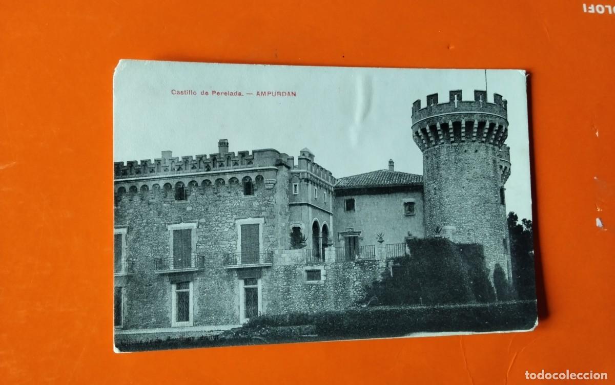 Postales: PERELADA , POSTAL ANTIGUA , BLANCO Y NEGRO - Foto 1