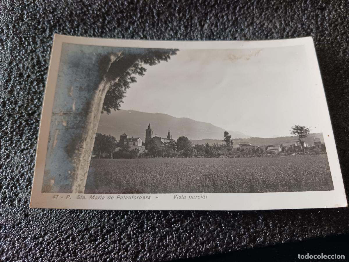 Postais: 47 santa maria de palautordera, vista parcial, escrita 1956
