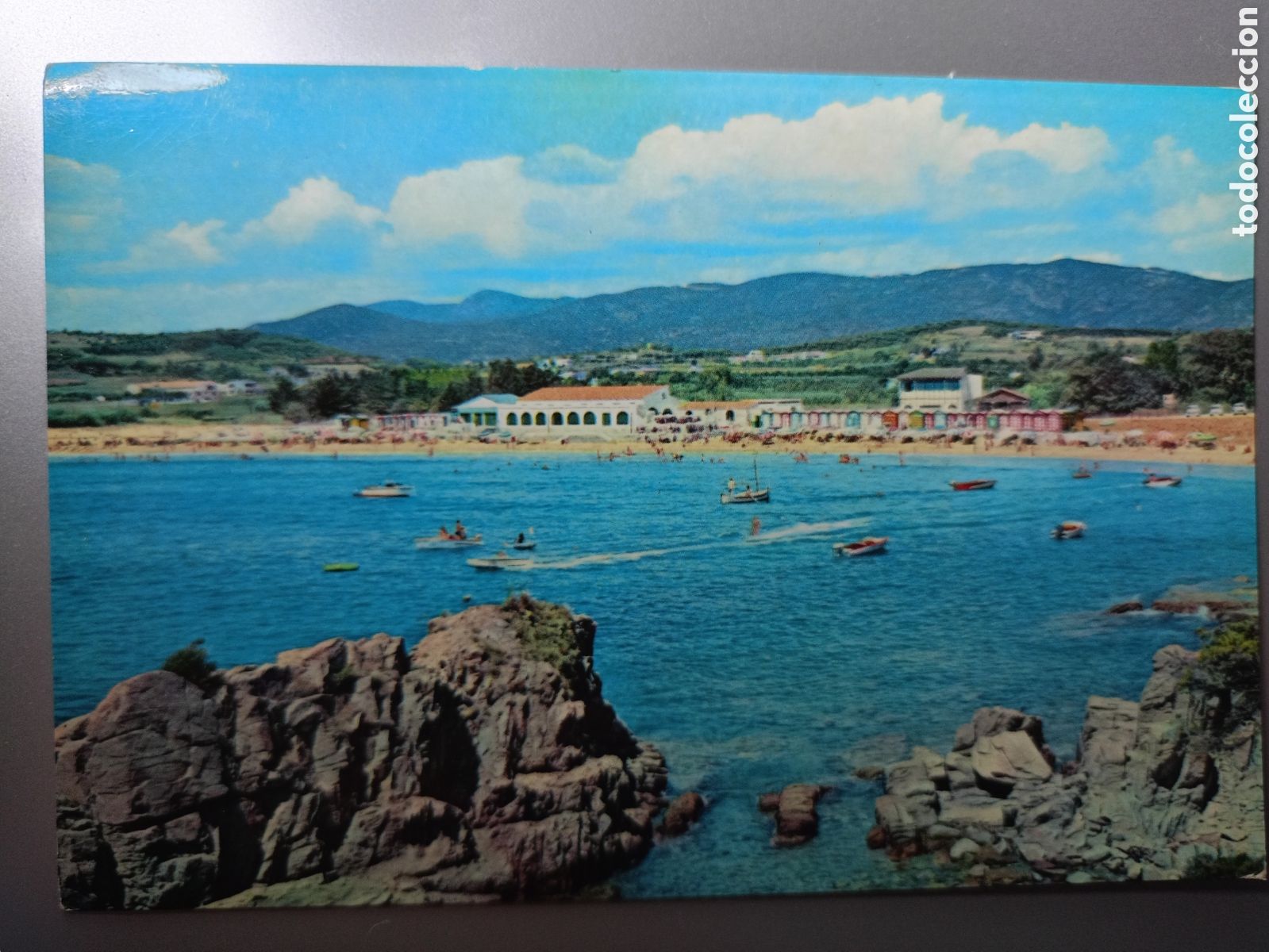 Cartoline: Costa brava S'Agaro la playa desde el camino de ronda 1962