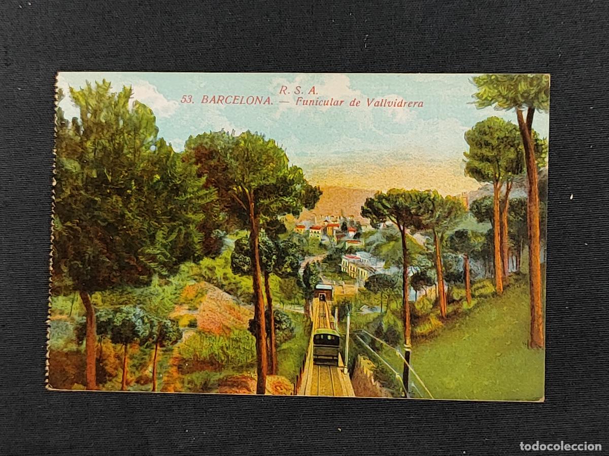 Postais: POSTAL - BARCELONA - FUNICULAR DE VALLVIDRERA -