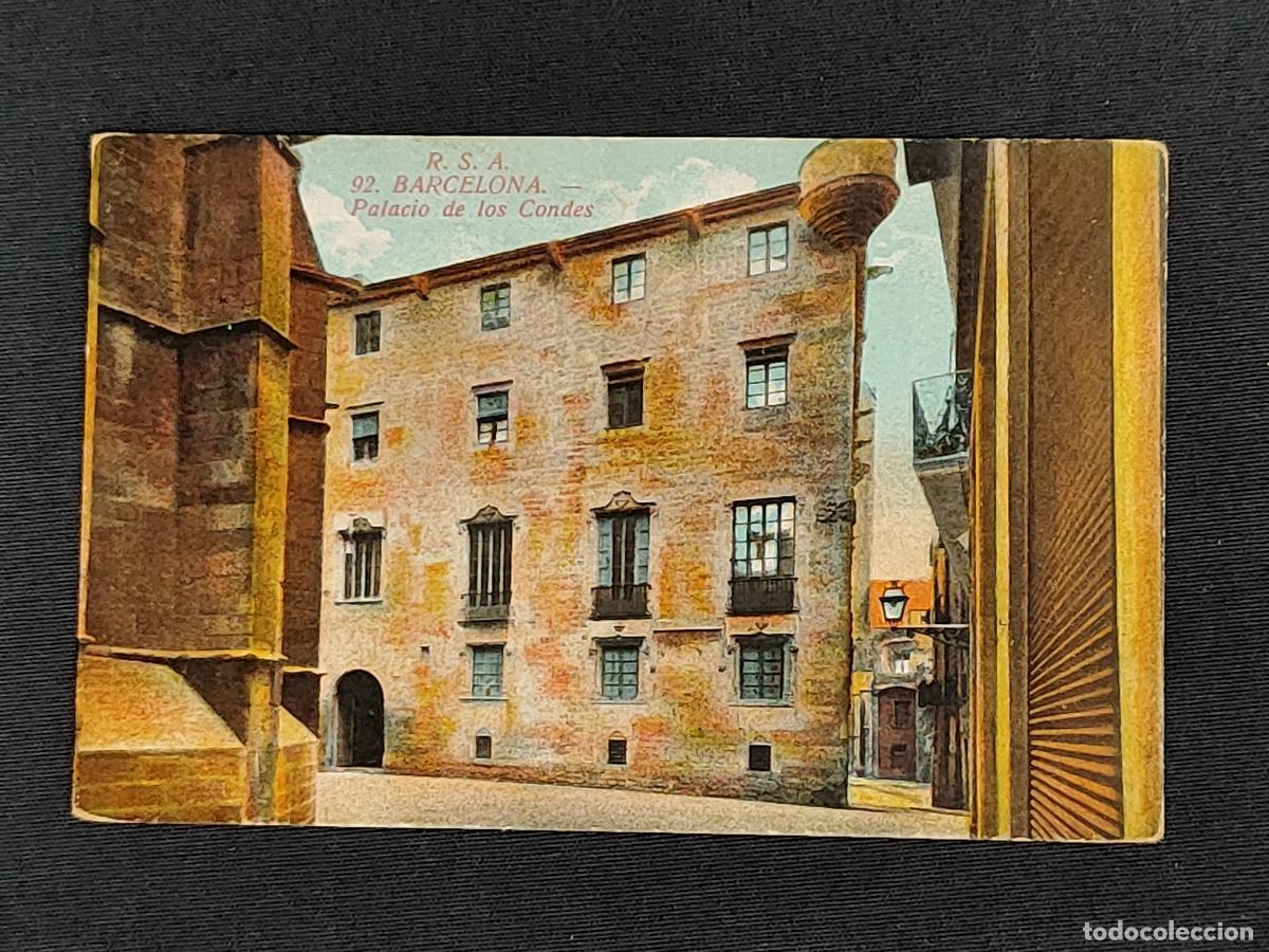 Postales: POSTAL - BARCELONA - PALACIO DE LOS CONDES - - Foto 1