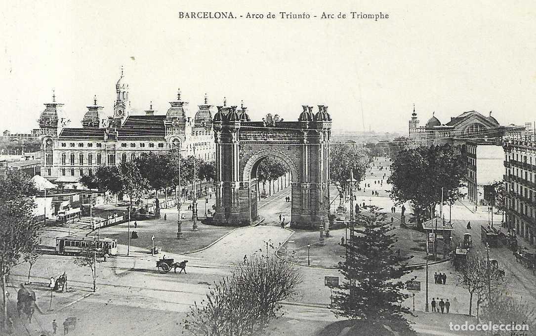 Postales: BARCELONA - ARCO DE TRIUNFO - Foto 1