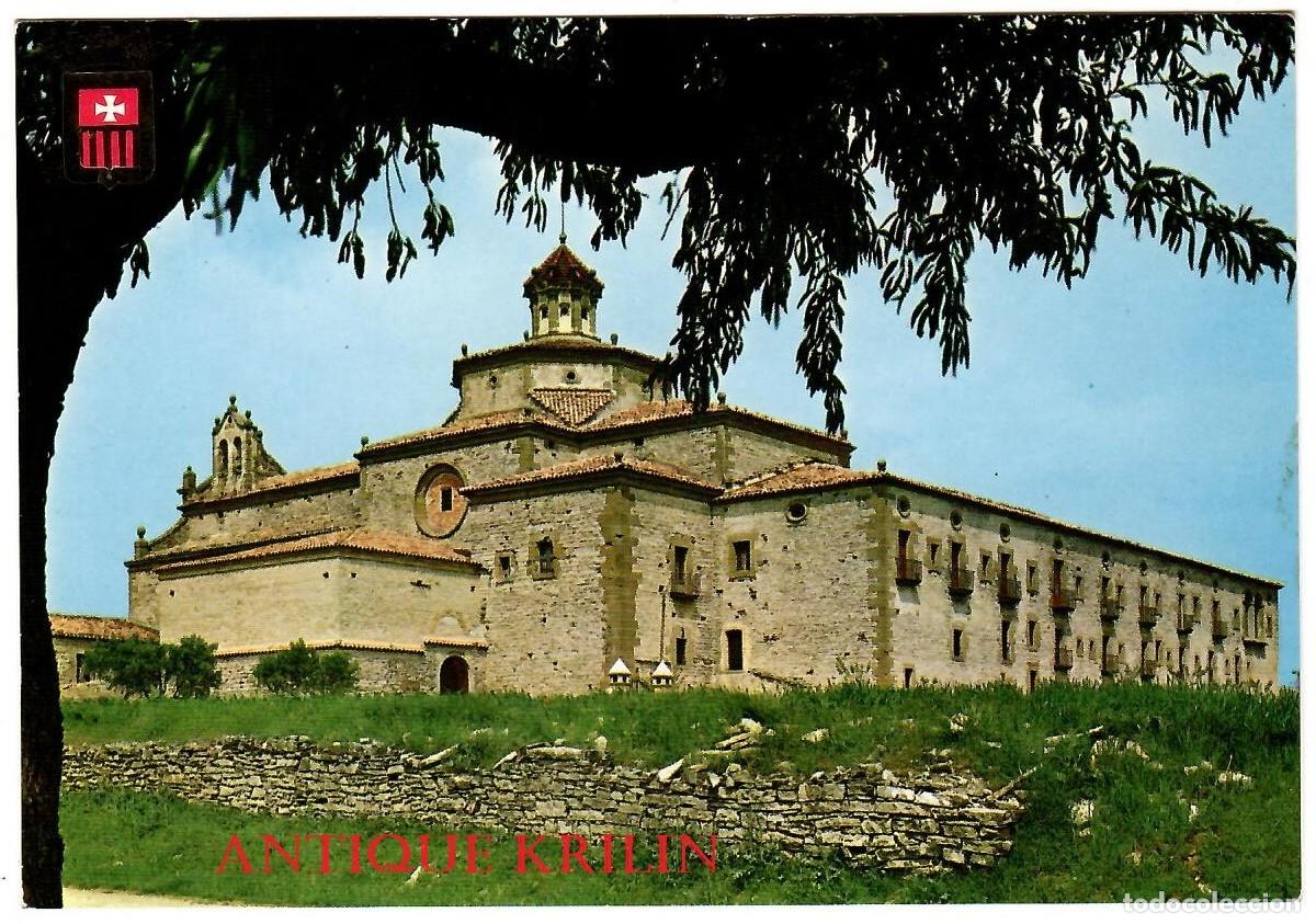 Postales: LERIDA / SANTUARIO DE SAN RAM&Oacute;N N&ordm; 6328 VISTA GENERAL / ESCUDO DE ORO / SIN FRANQUEAR