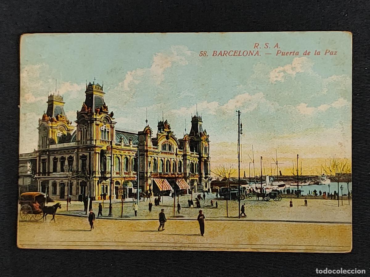 Postales: POSTAL - BARCELONA - PUERTA DE LA PAZ - Foto 1