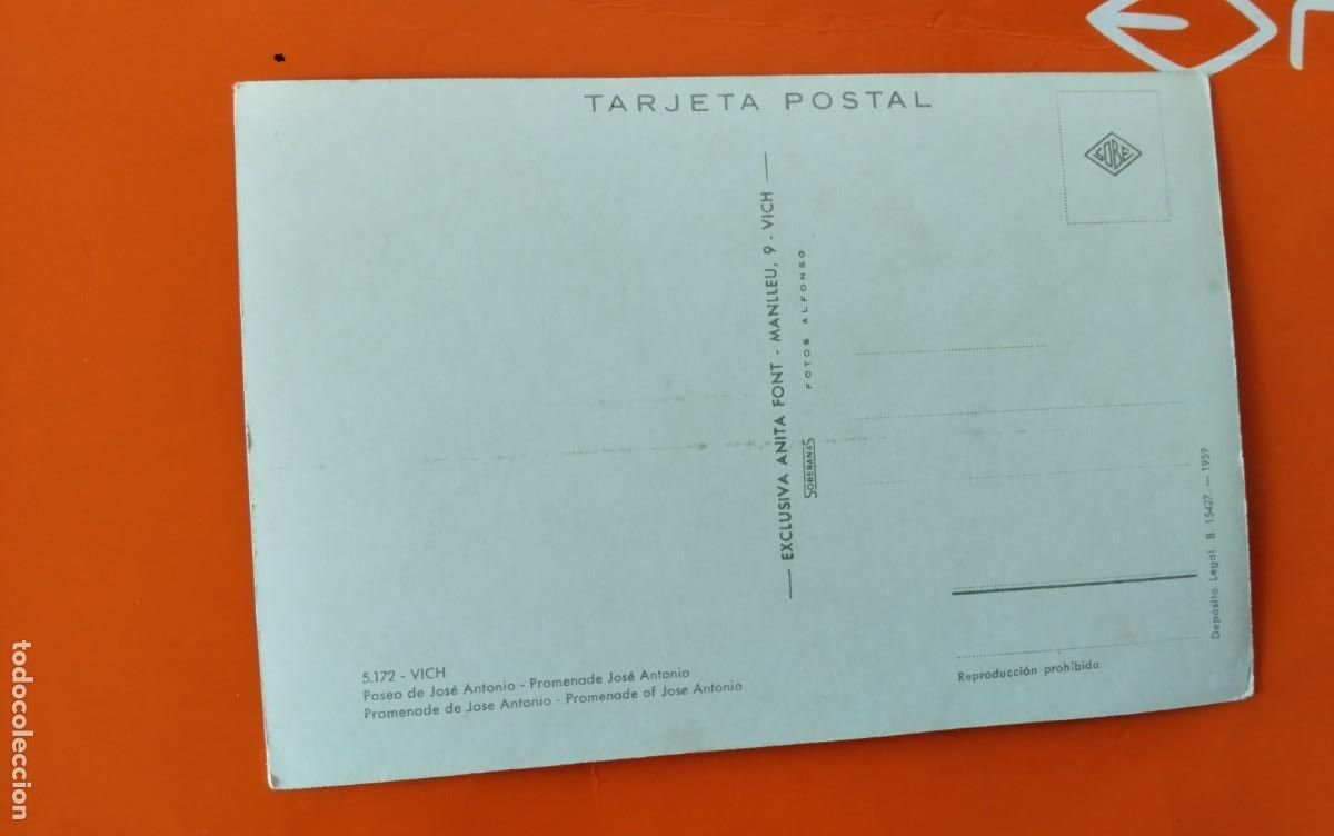 Postales: VICH , POSTAL ANTIGUA - Foto 3