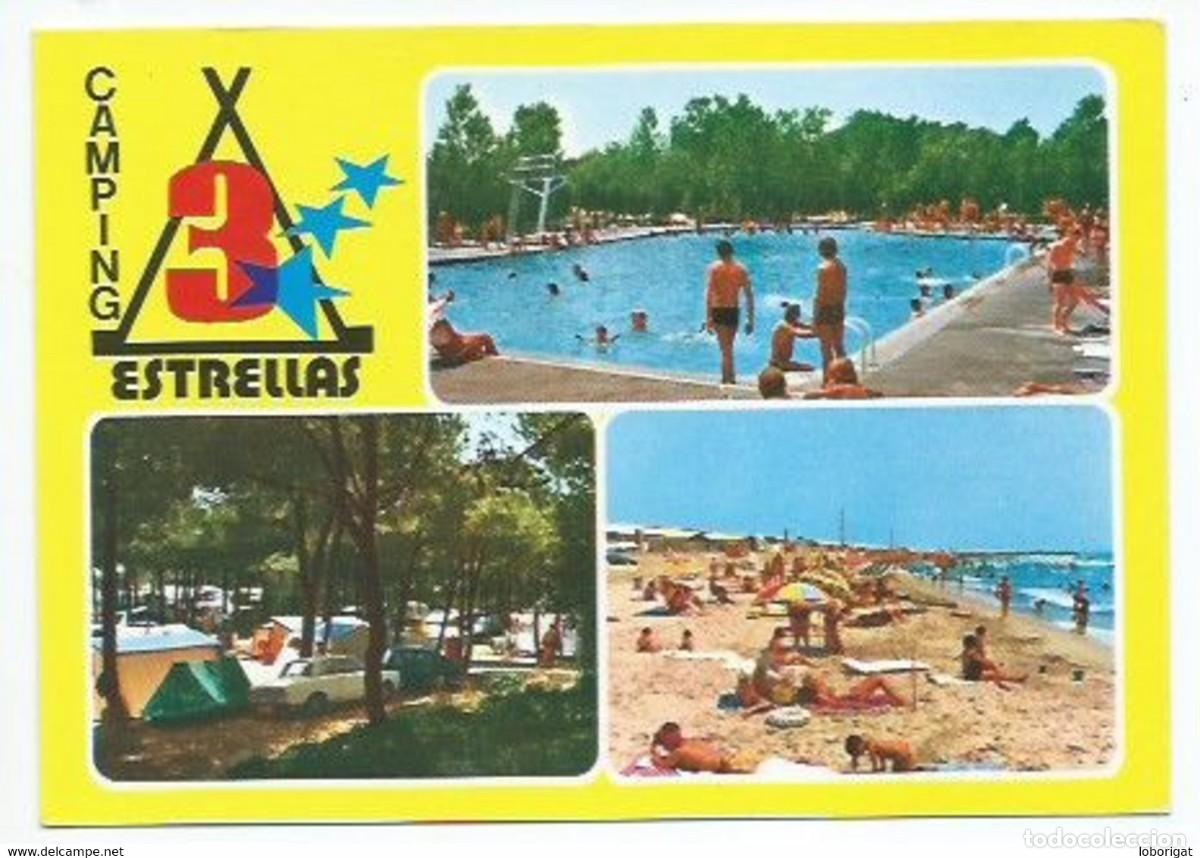 Postais: CAMPING TRES ESTRELLAS.- COSTA DORADA