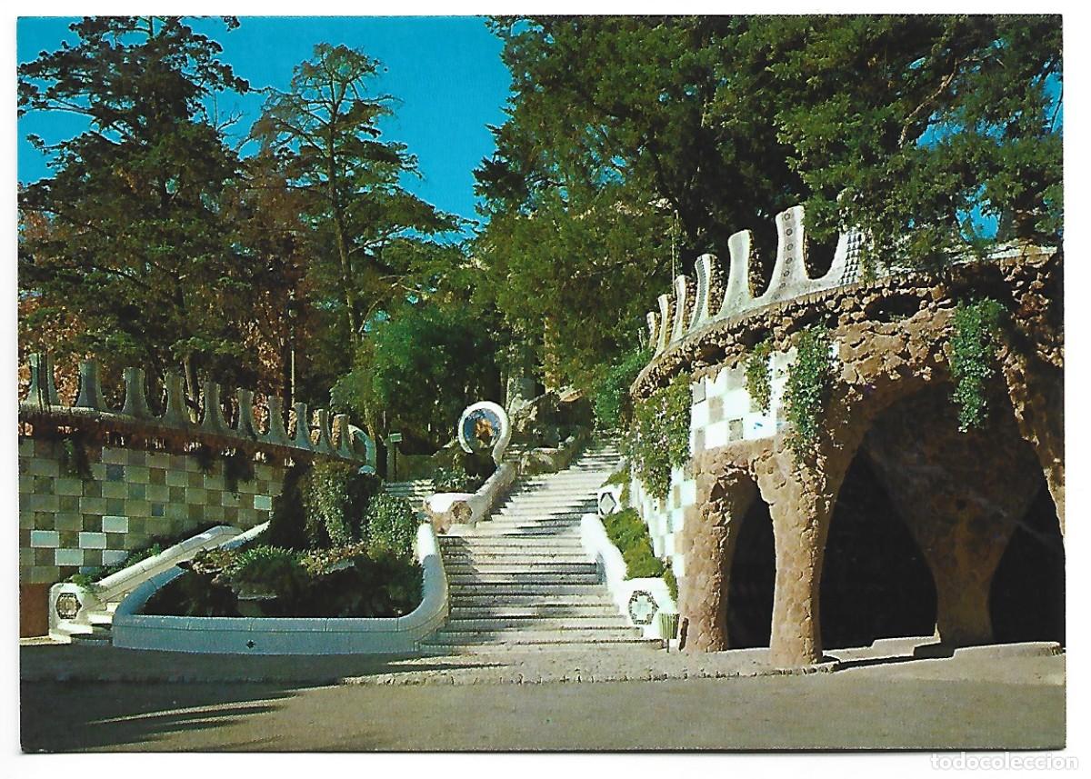 Postales: PARQUE GUELL, GAUDI.- BARCELONA - Foto 1