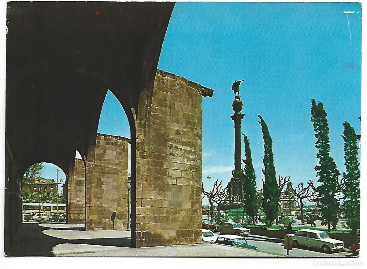 Postales: MONUMENTO A COLON.- BARCELONA - Foto 1