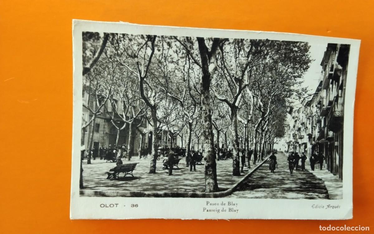 Postales: OLOT POSTAL ANTIGUA , BLANCO Y NEGRO - Foto 2