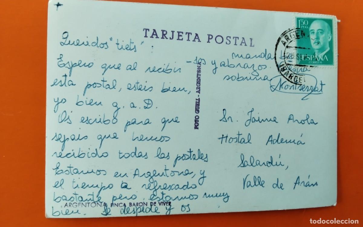 Postales: ARGENTONA POSTAL ANTIGUA , BLANCO Y NEGRO - Foto 3