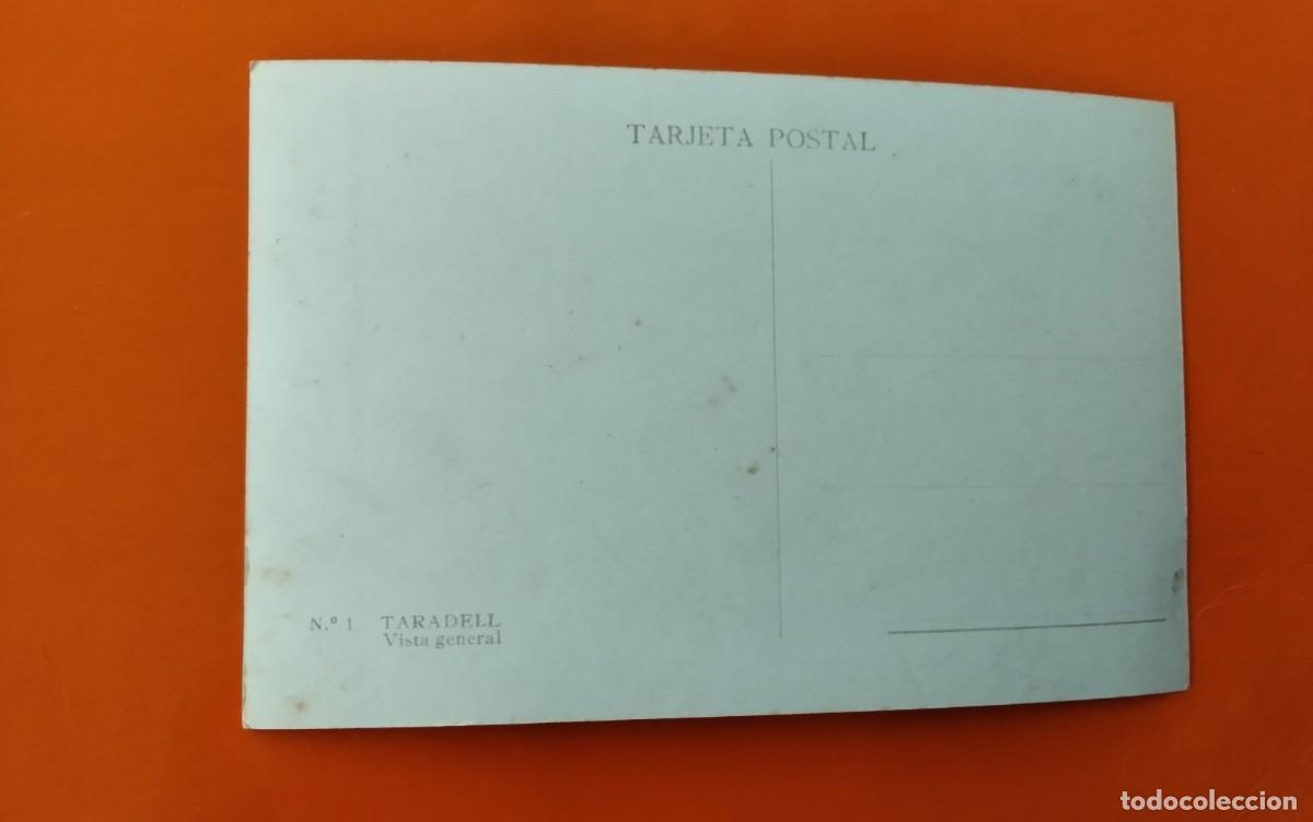 Postales: TARADELL POSTAL ANTIGUA , BLANCO Y NEGRO - Foto 3