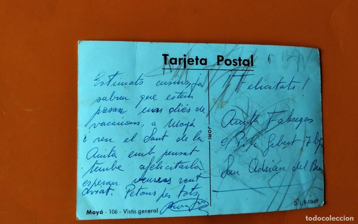 Postales: MOYA , POSTAL ANTIGUA , BLANCO Y NEGRO - Foto 3