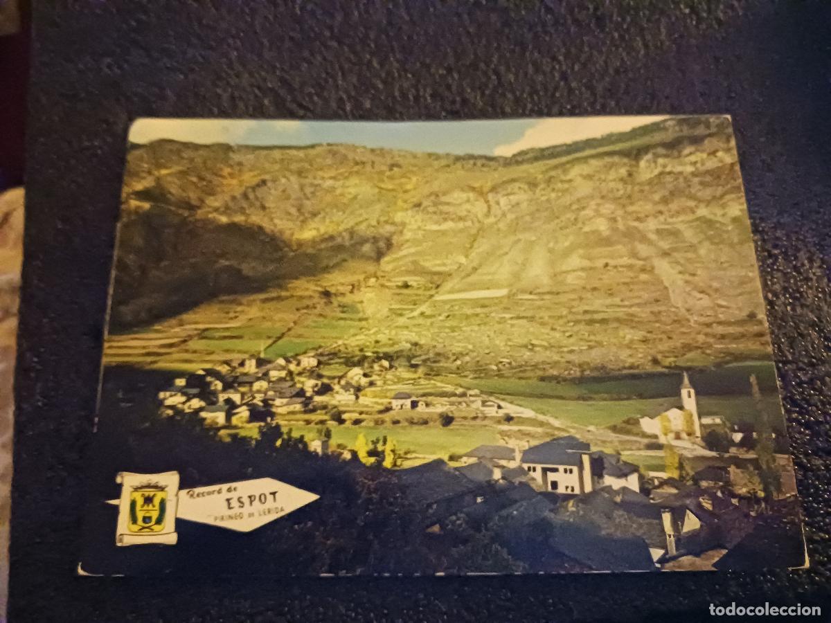 Postales: espot, vista parcial, ed. pergamino, escrita 1969