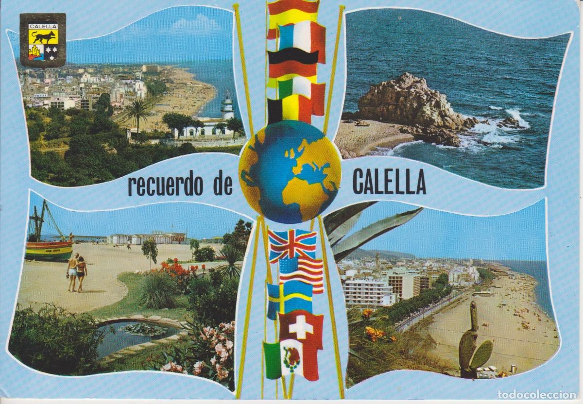 Postales: (4664) RECUERDO DE CALELLA DE MAR - Foto 1