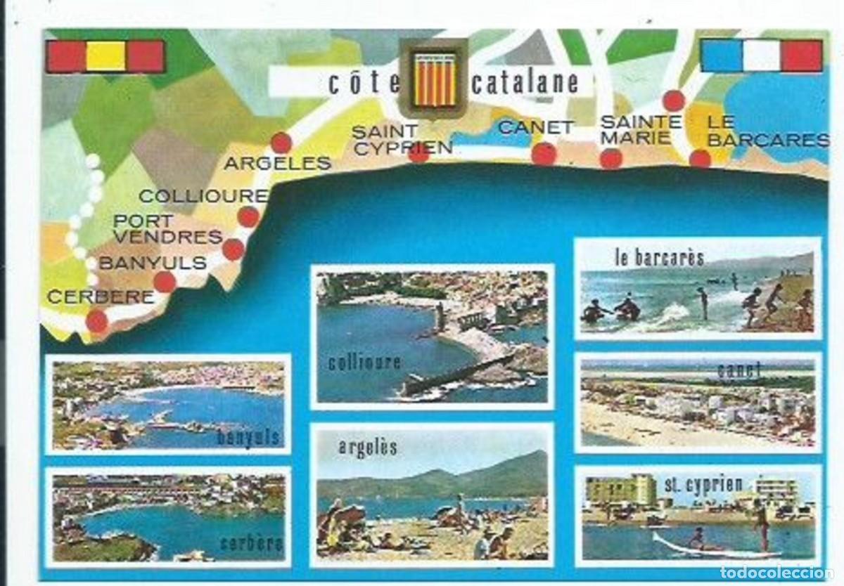 Postales: LUMIERE ET COULEURS DE LA COTE CATALANE.- CATALUNYA NORD / FRANCIA