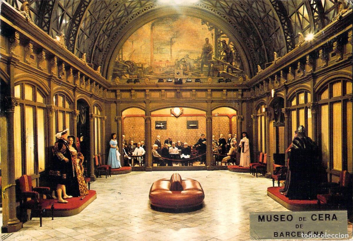 Cartes Postales: Postal Museo de Cera de Barcelona, Interior, Figuras Hist&oacute;ricas, Julia Tours
