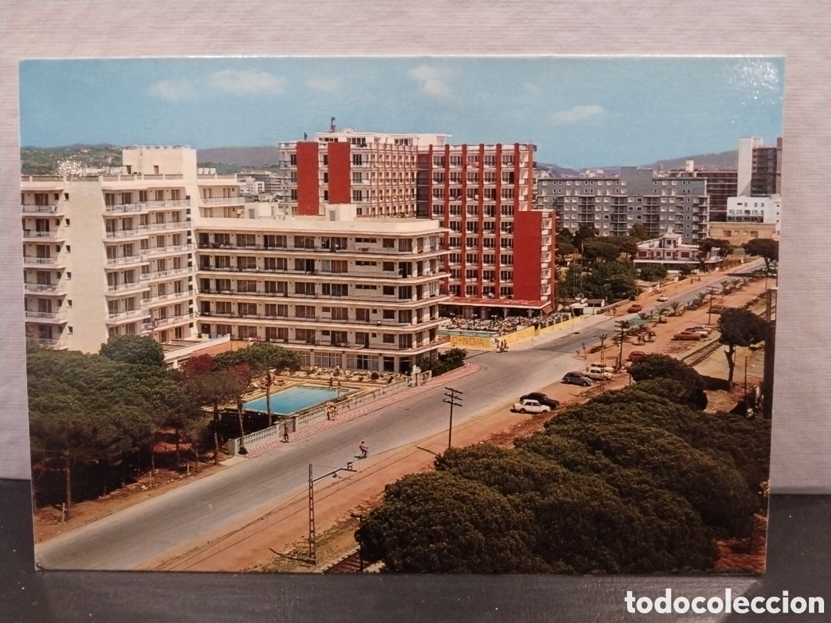 Postales: Postal de Malgrat de Mar. Paseo y Hoteles