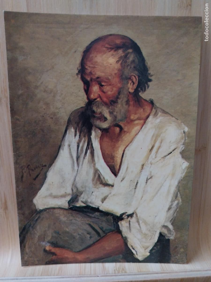 Postales: MUSEO PICASSO PESCADOR VELL ED SPADEM 537 SC ORIGINAL