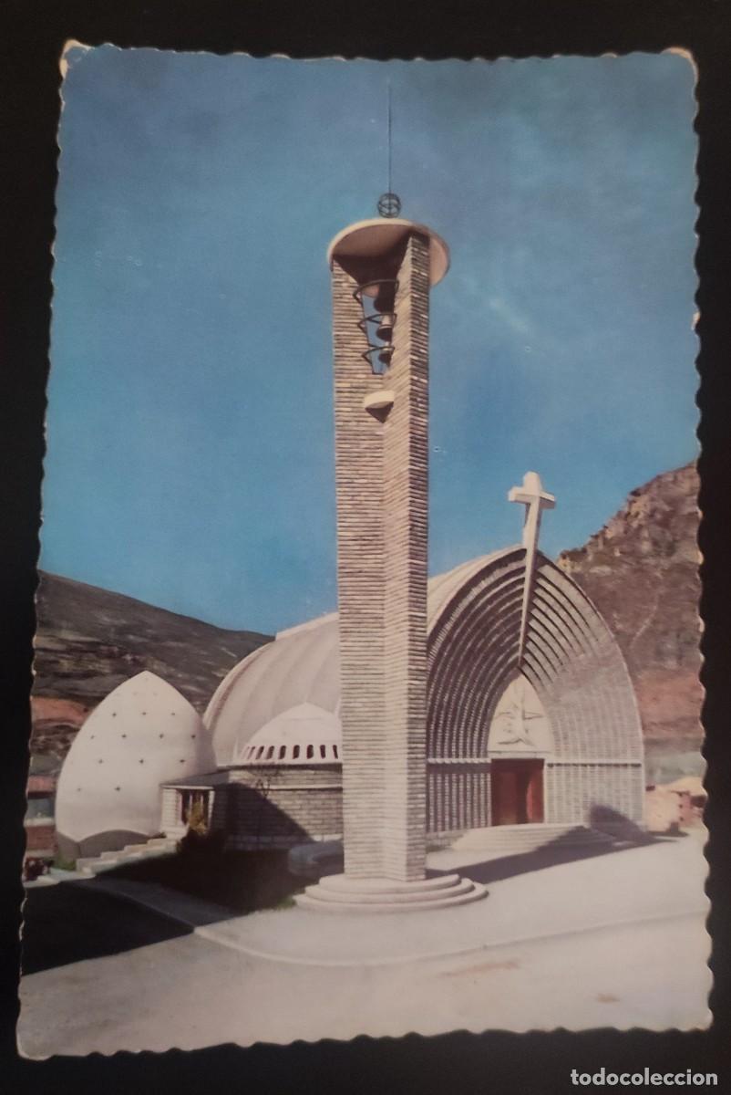 Postales: PONT DE SUERT - IGLESIA PARROQUIAL - N&ordm; 5010 - OFC.MUN. TURISME - ED. GARRABELL - A&Ntilde;O 1960 - NUEVA -